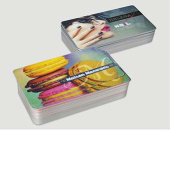 Cartes de visite 6 x 6 cm Cartes de visite plastiques PVC